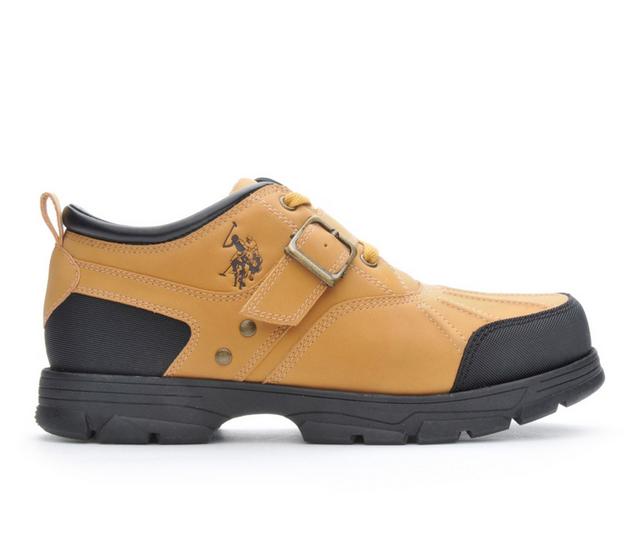 Men's US Polo Assn Clancy II Boots in Wheat-BX color