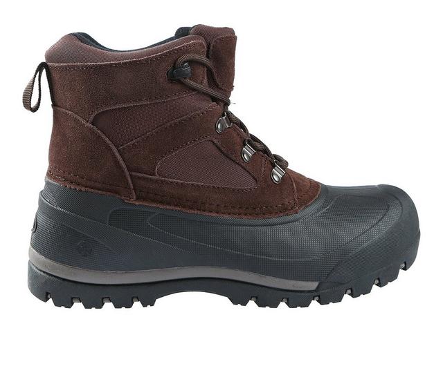 Men's Northside Tundra Winter Boots in Chocolate color