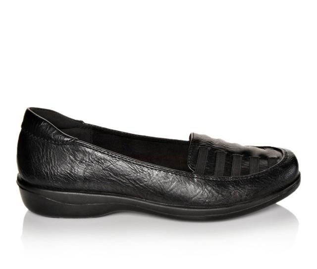 Women's Easy Street Genesis Loafers in Black color