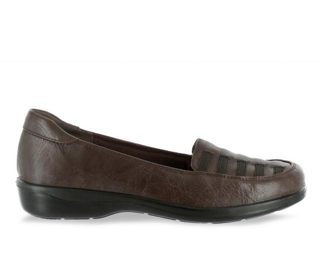 Women's Easy Street Genesis Loafers in Brown color