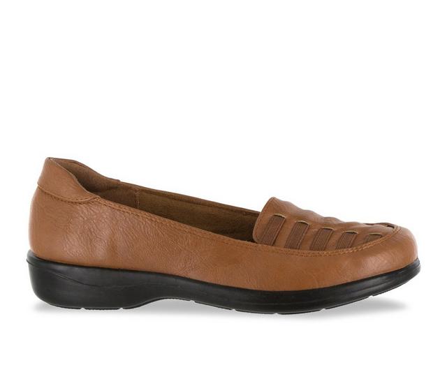 Women's Easy Street Genesis Loafers in Tobacco color