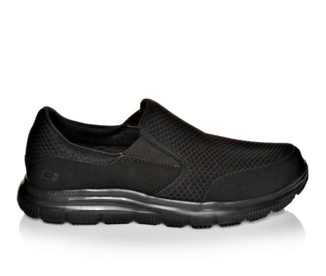 Men's Skechers Work 77048 McAllen Safety Shoes in Black color