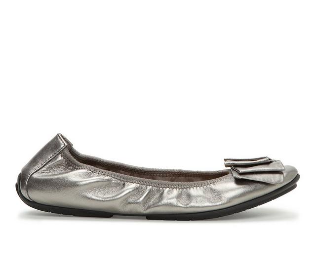Women's Me Too Lilyana Flats in Pewter color