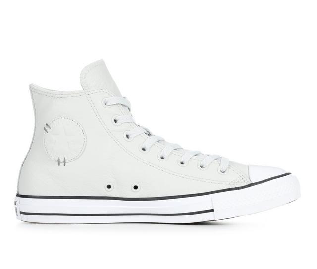 Adults' Converse Chuck Taylor All Star Canvas Hi Sneakers in Grey Leather color