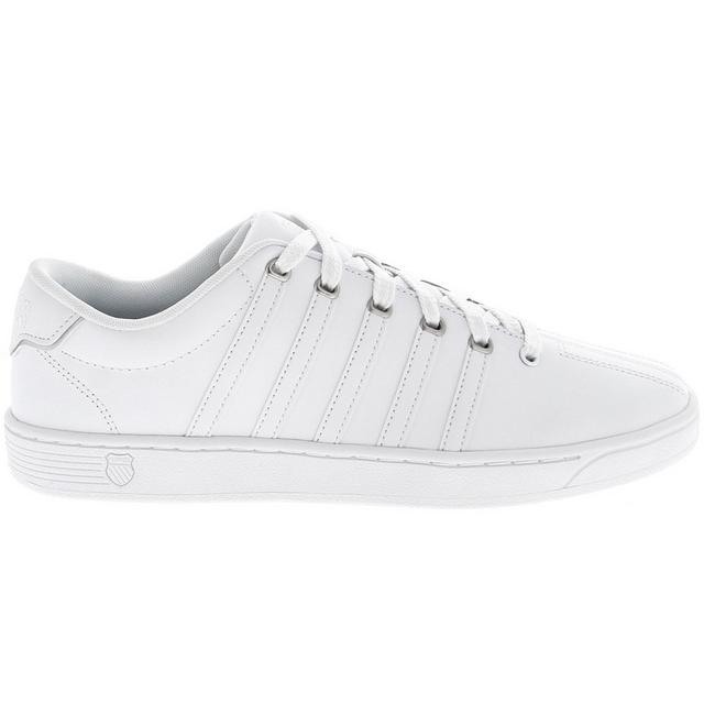 Men's K-Swiss Court Pro 2 Comfort Retro Sneakers in White/Silver color