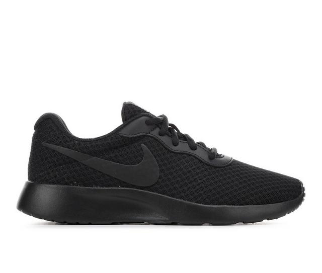 Women's Nike Tanjun Sustainable Sneakers in Black/Black color