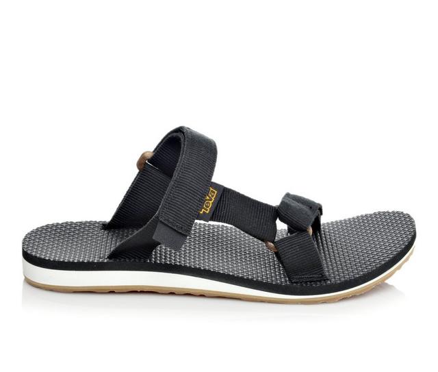 Women's Teva Universal Slide Sport Slides in Black color