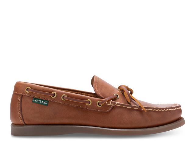 Men's Eastland Yarmouth Boat Shoes in Oak color