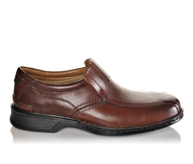 Men's Clarks Escalade Step Slip-On Shoes in Brown color