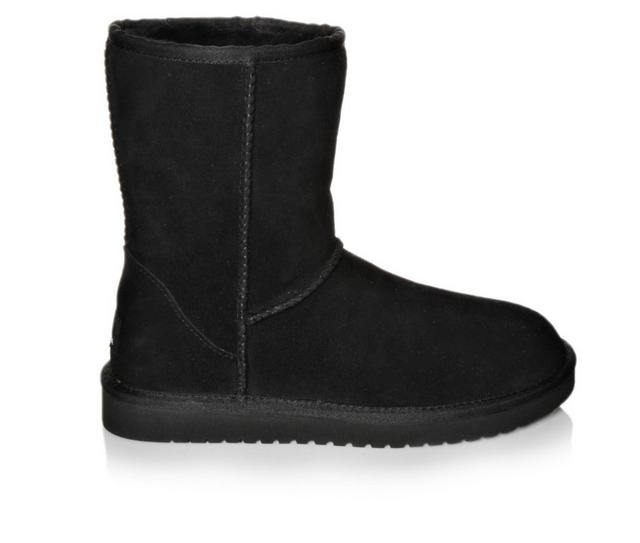 Women's Koolaburra by UGG Classic Short Winter Boots in Black color
