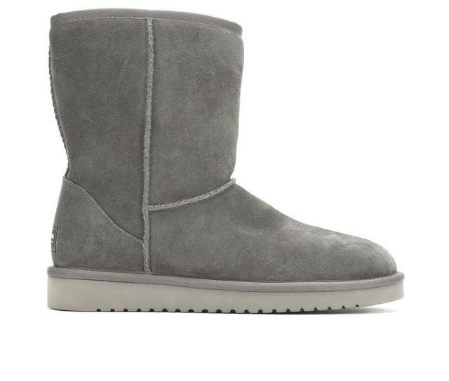 Women's Koolaburra by UGG Classic Short Winter Boots in Stone Grey color