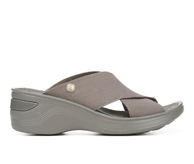 Women's BZEES Desire Wedge Sandals in Morel Stretch color