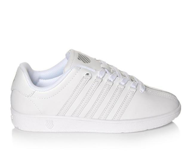 Kids' K-Swiss Big Kid Classic VN Retro Sneakers in White color