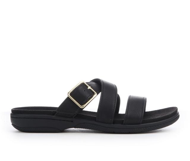Women's Eastland Sanibel Sandals in Black color