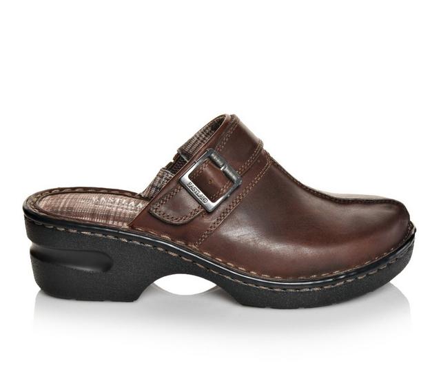 Women's Eastland Mae Clogs in Brown color