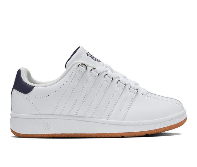 Women's K-Swiss Classic VN Sneakers in Wht/Peacoat/Gum color