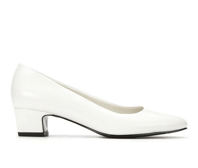 Women's Easy Street Prim Pumps in White color