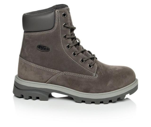 Women's Lugz Empire Hi Water Resistant Boots in Charcoal/ Grey color