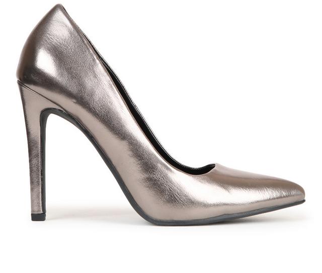 Women's Delicious Cindy Pumps in Gunmetal color