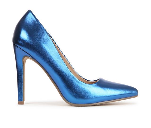 Women's Delicious Cindy Pumps in Blue color