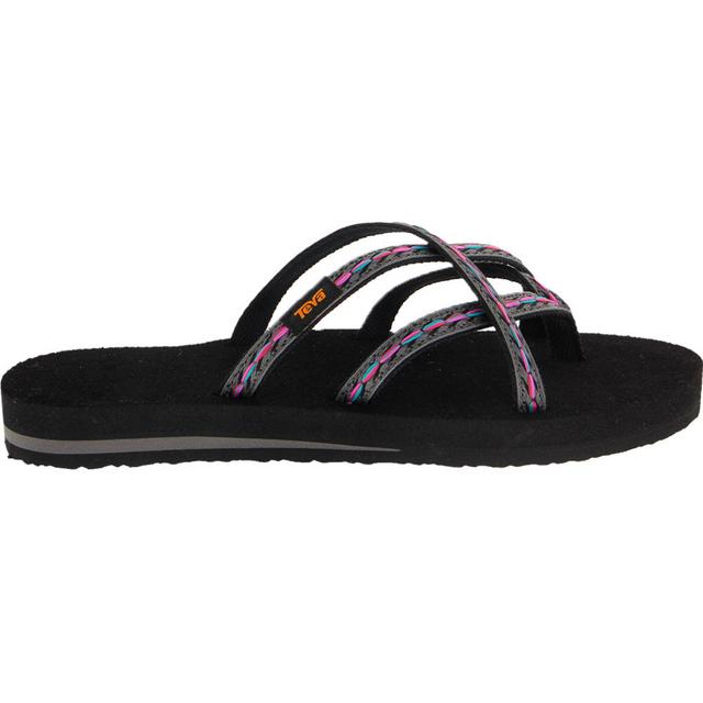 Women's Teva Olowahu Strappy Sandals in Black color