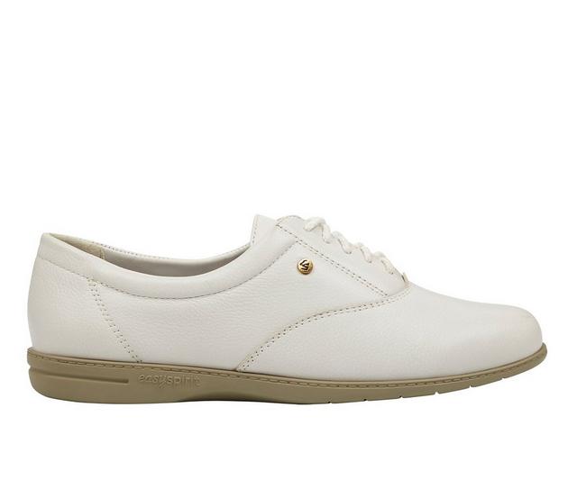 Women's Easy Spirit Motion Walking Shoes in White color