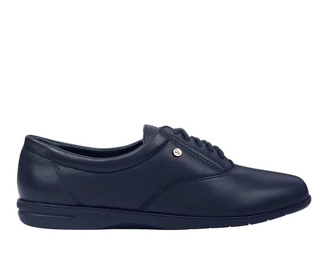 Women's Easy Spirit Motion Walking Shoes in Navy color