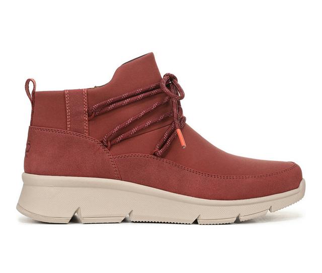 Women's Ryka Charisma Walking Shoes in Redochre color