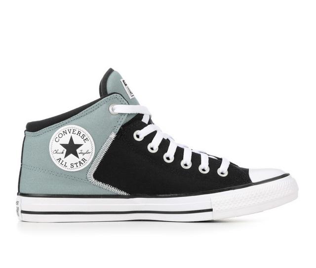Adults' Converse Chuck Taylor All Star High Street Sneakers in Blk/Gry/Wht color