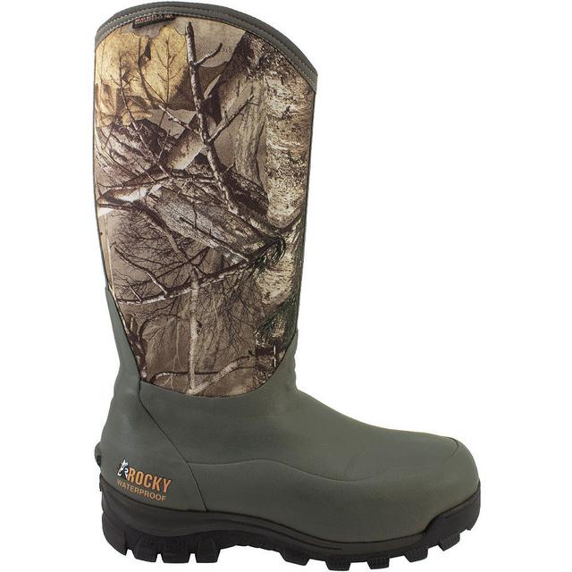 Rocky Core Performance Knee Insulated Boots in Realtree AP color