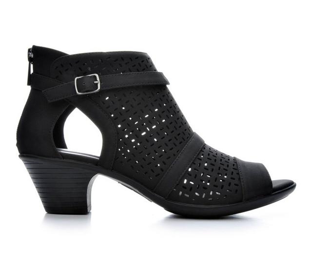 Women's Easy Street Carrigan Booties in Black color