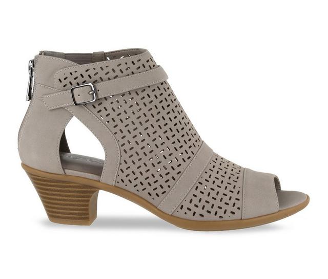 Women's Easy Street Carrigan Booties in Grey color