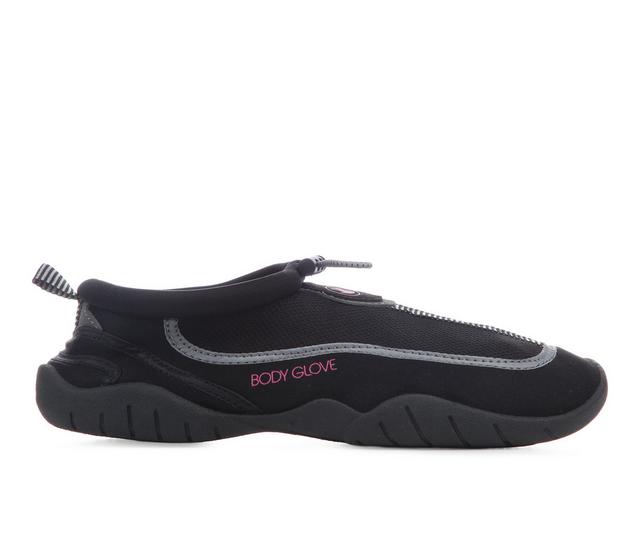 Women's Body Glove Riptide III Water Shoes in Black/Razz color