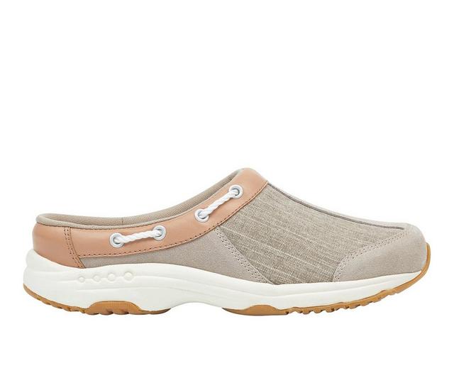 Women's Easy Spirit Travelport Mules in Sand/Tan color