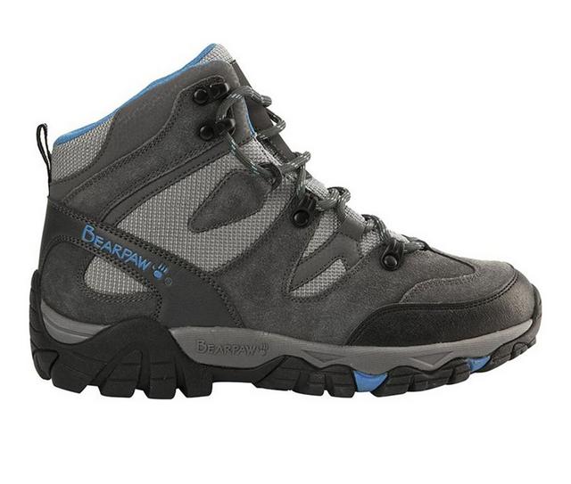 Women's Bearpaw Corsica Hiking Boots in Charcoal color