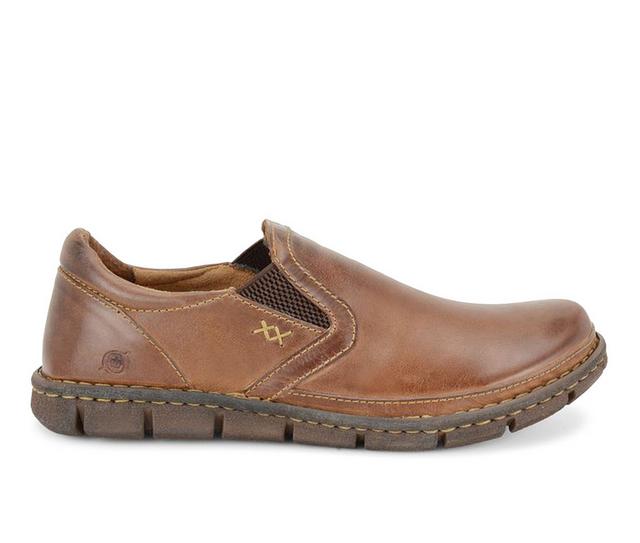 Men's Born Sawyer Slip On Shoes in Tan color