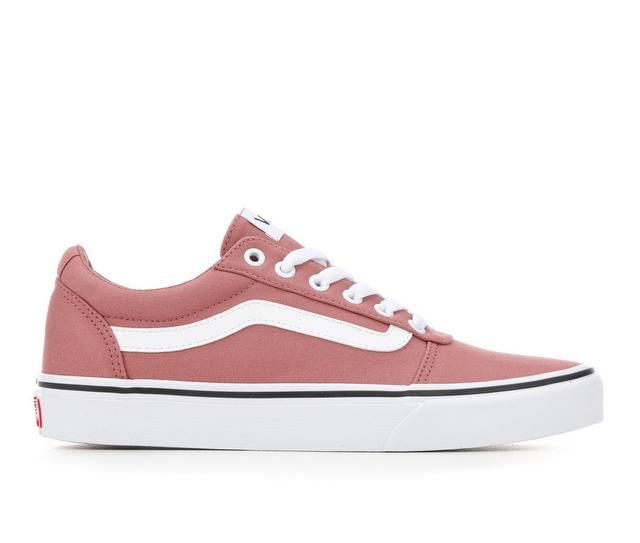 Women's Vans Ward Skate Shoes in Rose color
