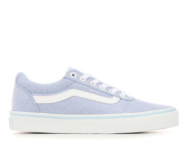 Women's Vans Ward Skate Shoes in Summer Cool Blu color