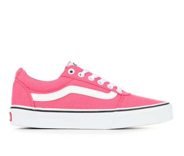 Women's Vans Ward Skate Shoes in Honeysuckle color