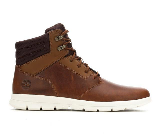 Men's Timberland Graydon Sneaker Boots in Wheat Leather color