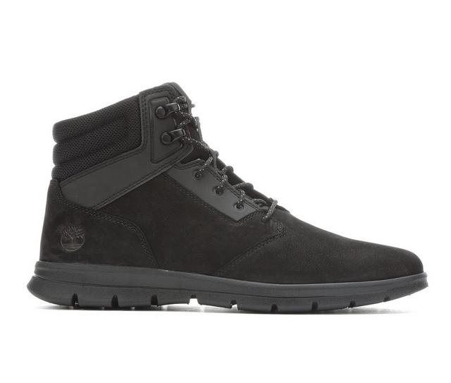 Men's Timberland Graydon Sneaker Boots in Black/Black color