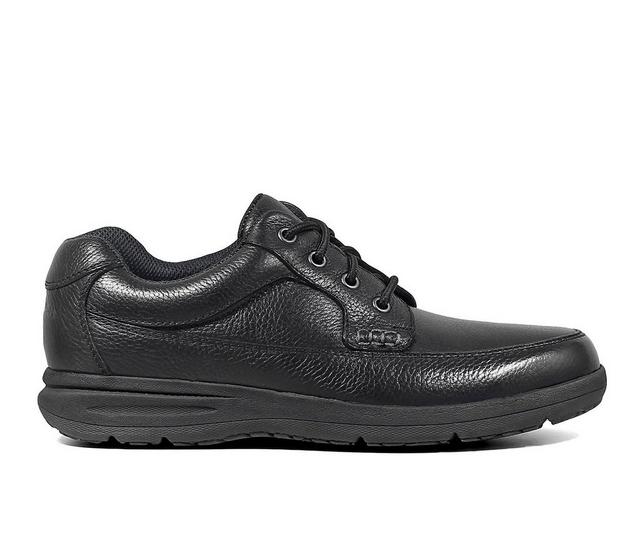 Men's Nunn Bush Cam Moc Toe Ox Casual Shoes in Black color