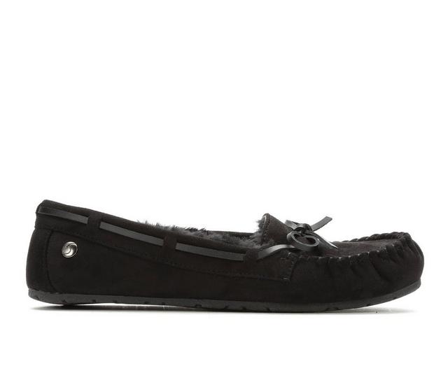 Makalu Mock Out Moccasins in Black color