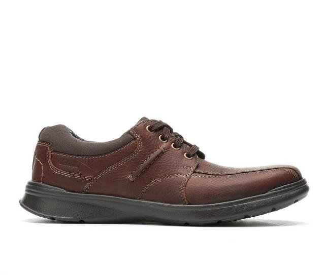 Men's Clarks Cotrell Walk in Tobacco color