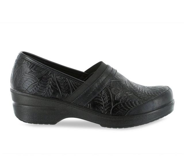 Women's Easy Street Origin Clogs in Black Tool color