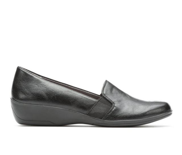 Women's LifeStride Isabelle Wedge Loafers in Black color