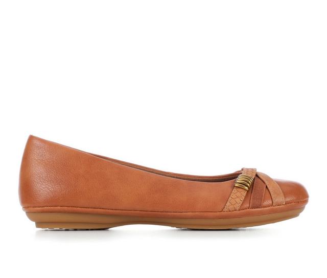 Women's EuroSoft Shainna Flats in Tan color