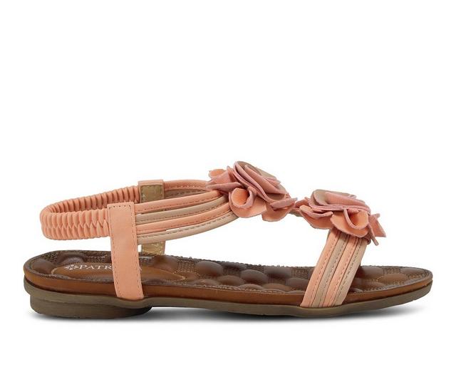 Women's Patrizia Nectarine Flat Sandals in Peach Multi color