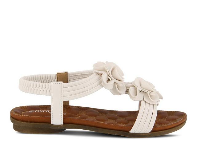 Women's Patrizia Nectarine Flat Sandals in White color