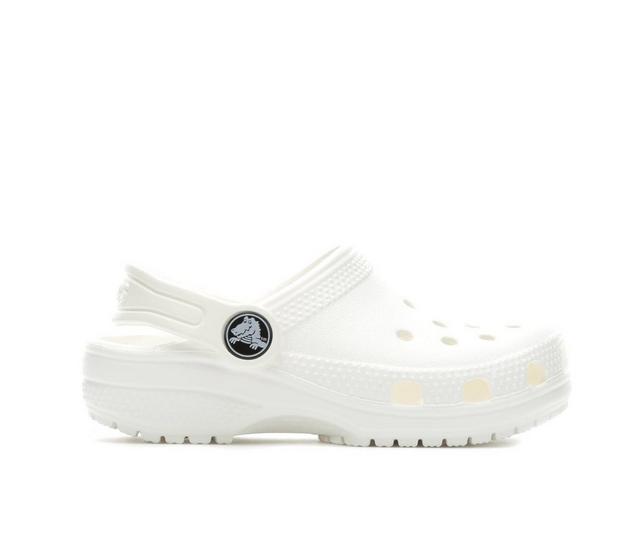 Kids' Crocs Little Kid and Big Kid Classic Clogs in White color